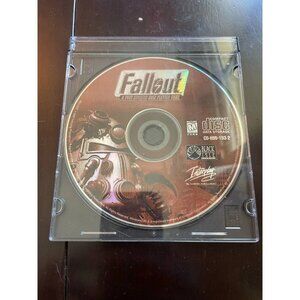 Fallout A Post Nuclear Role Playing Game Windows PC CD-ROM 1997